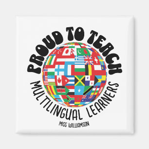 IMÃ ORGULHOSO EM ENSINAR MULTILÍNGUAS AOS APRENDIZADOR