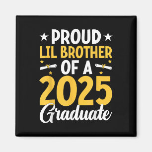 Imã Orgulhoso Irmãozinho De Um Irmão Graduado Em 2025