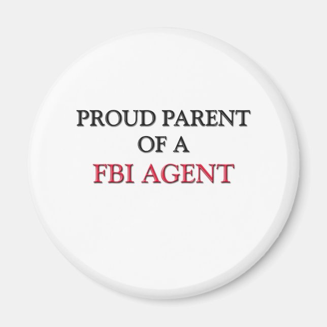 Imã Orgulhoso Pai De Um AGENTE Do FBI (Frente)