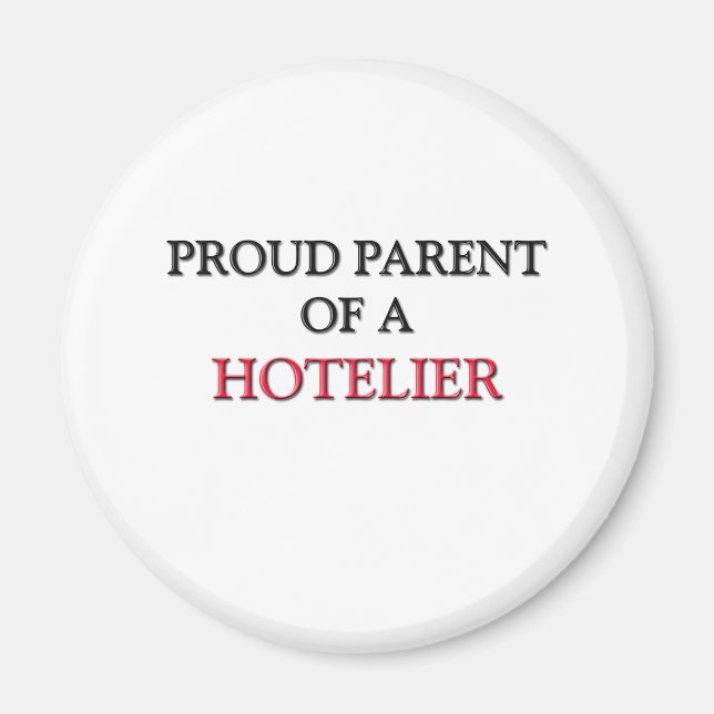 Imã Orgulhoso Pai De Um HOTELIER (Frente)