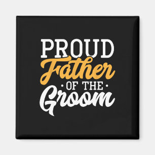 Imã Orgulhoso Pai Do Noivado De Festa de casamento