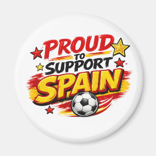 Imã ORGULHOSO POR APOIAR O FÃ ESPANHA Pérolas Patrió
