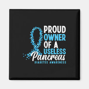 Imã Orgulhoso Proprietário De Um Diabetes Divertido Pâ