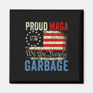 Imã Orgulhosos Mega Lixo Apoiadores Trump 1