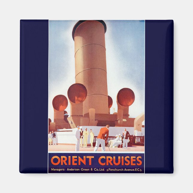 Imã Orient Cruises Big Funnel (Frente)