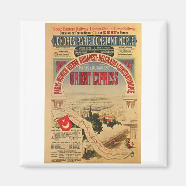 Imã Orient Express (Frente)