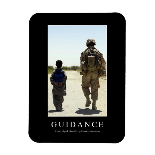 Ímã Orientação: Cotação Inspiracional (Vertical)