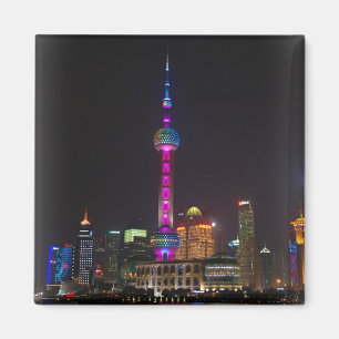 Imã Oriental Pearl Tower - Xangai, China - Magnet