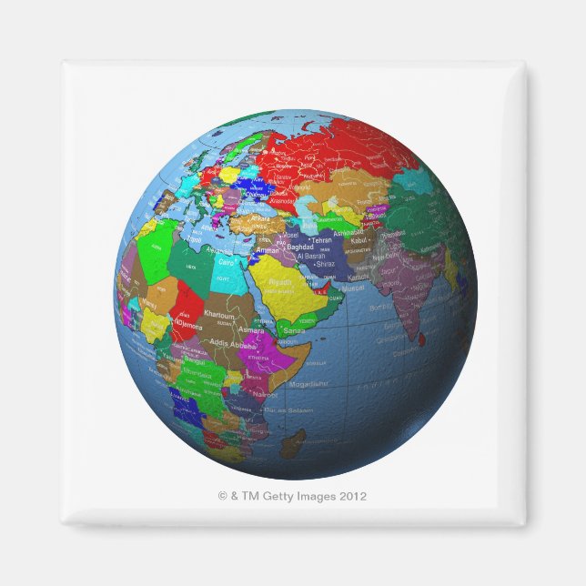 Imã Oriente Médio no Globo (Frente)