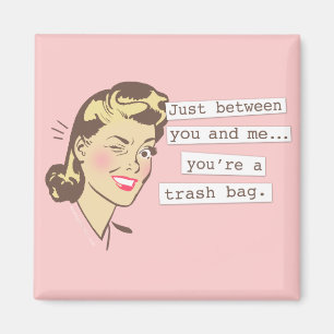 Imã Original entre você & mim Trashbag