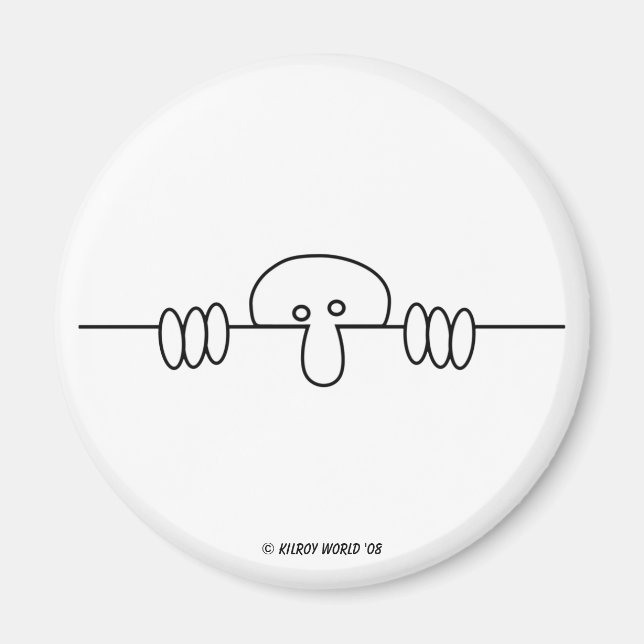 Imã Original Kilroy Magnet (Frente)