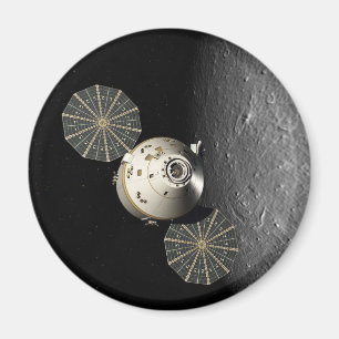 Imã Órion Spacecraft em órbita lunar