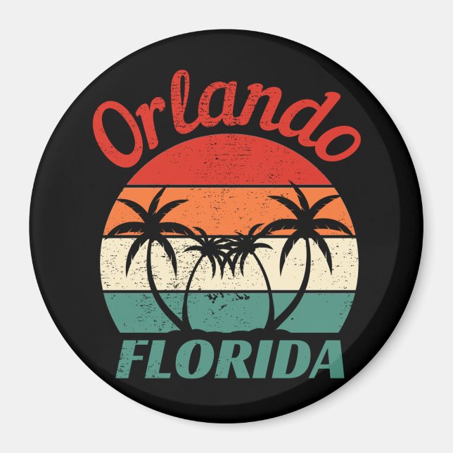 Imã Orlando Florida Magnet (Frente)
