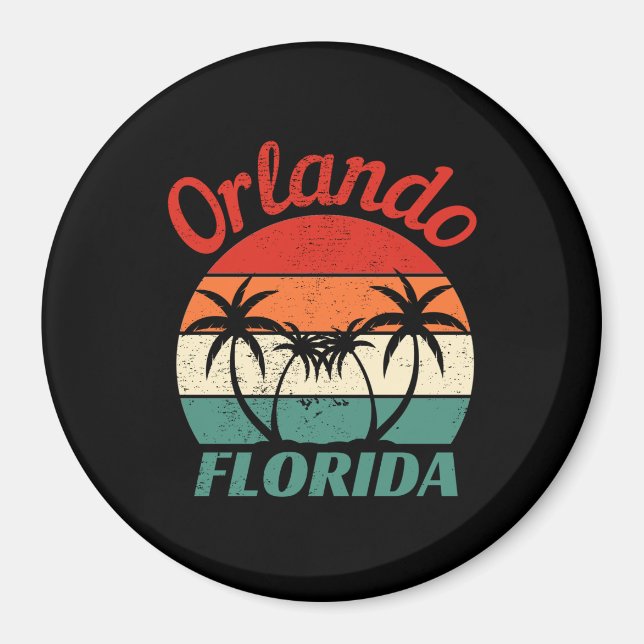 Imã Orlando Florida Magnet (Frente)