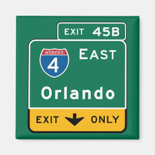 Imã Orlando, sinal de estrada de FL