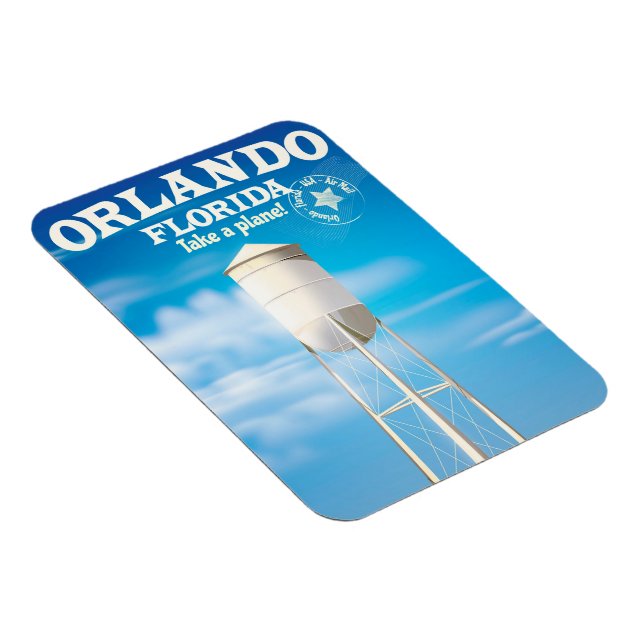 Ímã Orlando, viagem da Torre Água da Flórida. (Lado Direito)