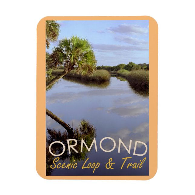 Ímã Ormond Scenic Loop and Trail Magnet (Vertical)
