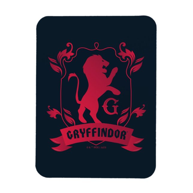 Ímã Ornamentado GRYFFINDOR™ House Crest (Vertical)