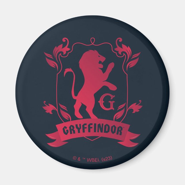 Imã Ornamentado GRYFFINDOR™ House Crest (Frente)