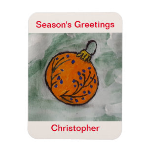 Ímã Ornamento de Árvore de Natal Flexível