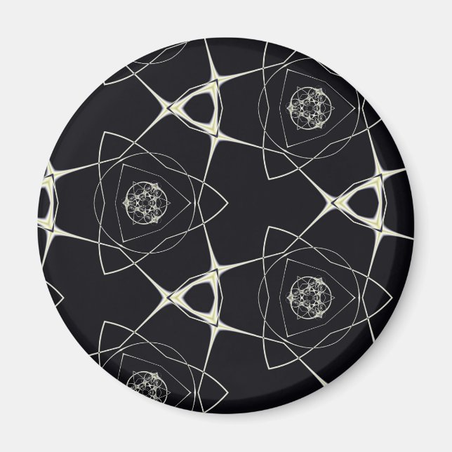 Imã Ornamento Dourado (Frente)