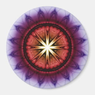 Imã Ornamento fractal simbólico místico