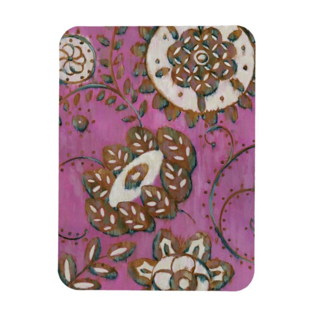 Ímã Ornamento Radiante II (Vertical)