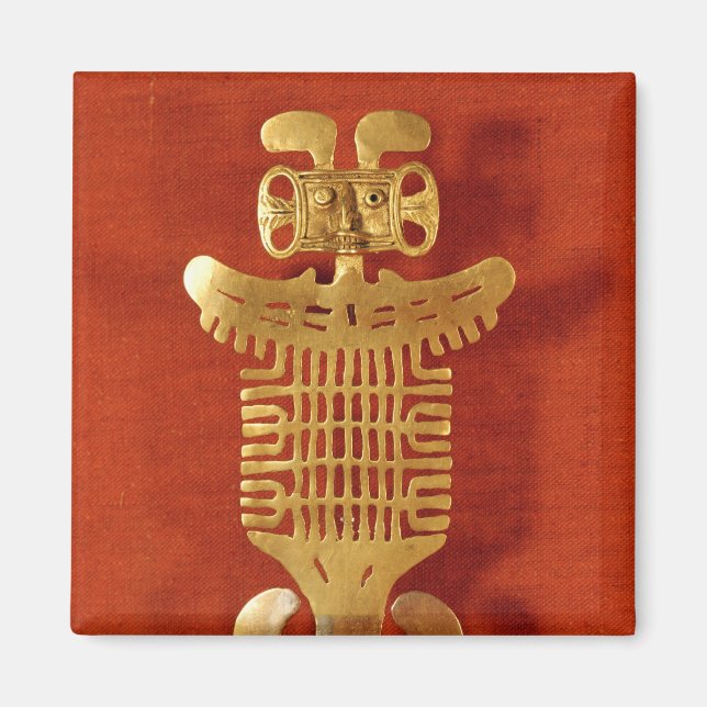 Imã Ornamento Tolima sob a forma de cabeça humana (Frente)