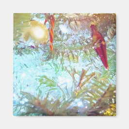 Imã Ornamentos de Férias à Luz