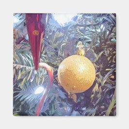 Imã Ornamentos de férias de inverno