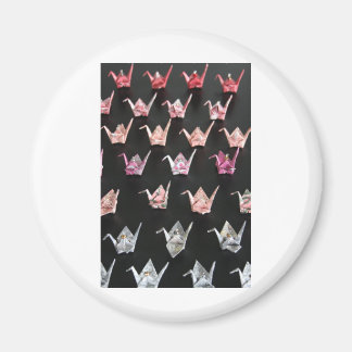 Imã ornamentos de gruas origami