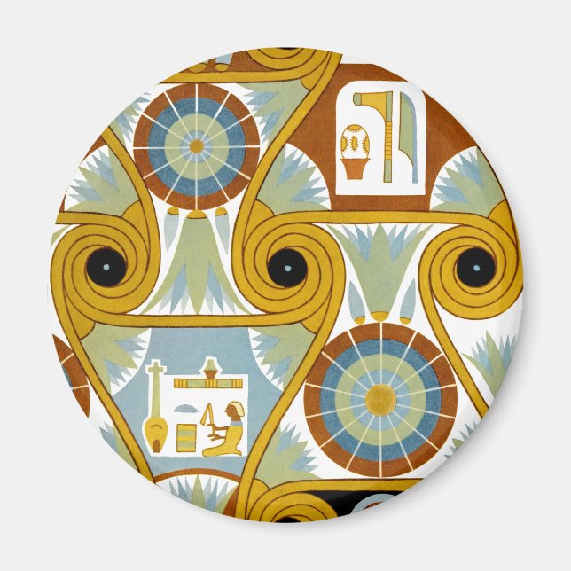 Imã Ornamnet Egípcia #1 em Emporio Moffa (Frente)