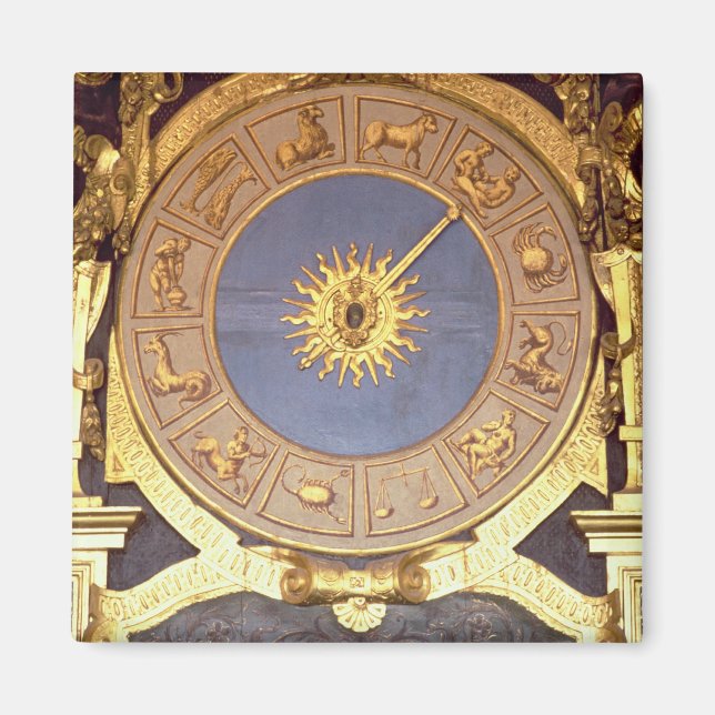 Imã Orologio Zodicale (Relógio Zodiac) (afresco e marr (Frente)