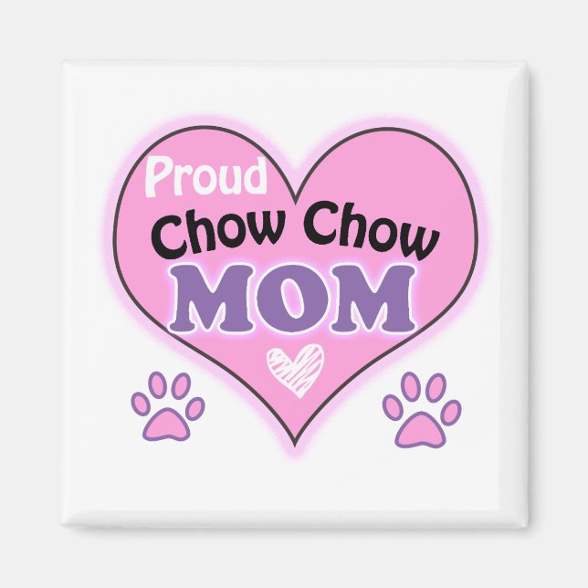 Imã Ororgulhoso Chow Chow Mãe (Frente)