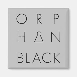 Imã Orphan Black Grade de Logotipo
