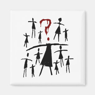 Imã Orphan Black   Helena - Esboço do clone