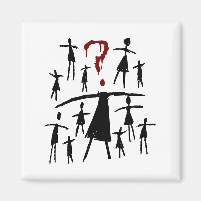 Imã Orphan Black | Helena - Esboço do clone (Frente)