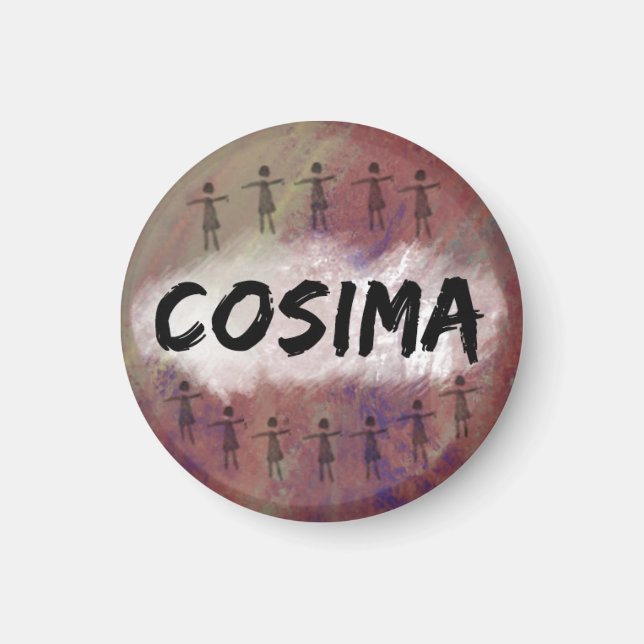 Imã Orphan Black Magnet - Cosima (Frente)
