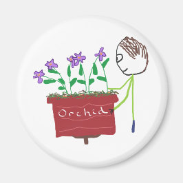 Imã Orquídea crescendo