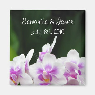 Imã Orquídeas que Wedding o ímã