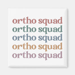 Imã Ortho Squad Orthodontist Orthopedics Enfermeira Pr