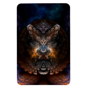 Ímã Orthricon Fractal Art Photo Magnet