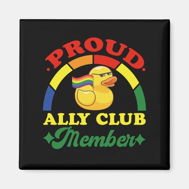 Imã Orud Ally Club Membro Rubber Duck Gay (Frente)