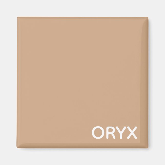 Imã Oryx Brown Beige Color Name (Frente)