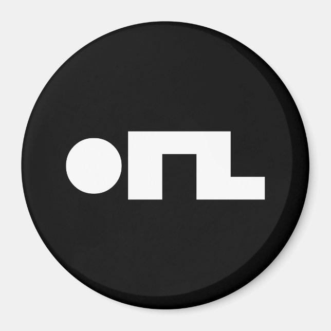 Imã ORZ Emoticon Kaomoji Emoji (Frente)