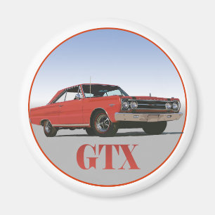 IMÃ OS 1967 GTX VERMELHOS