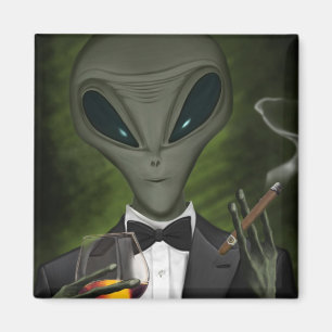 Imã Os aliens obtiveram o ímã da classe