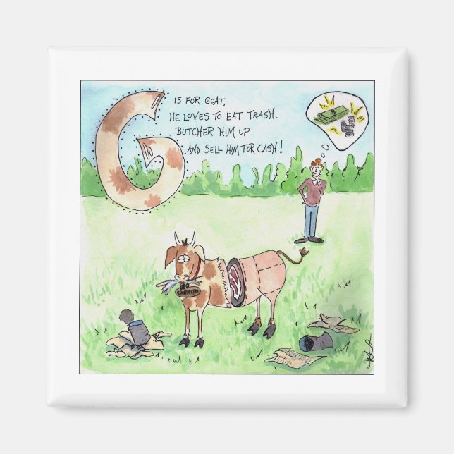 Imã Os Animais Estão Me Assustando (Frente)