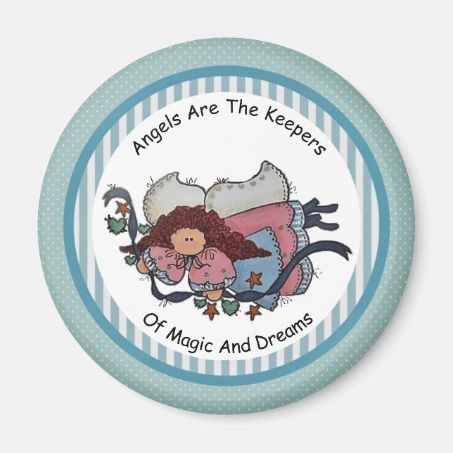 Imã Os Anjos São O Magneta Dos Guardiões (Frente)