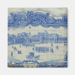 Imã Os azulejos de Azulejos que descrevem o Praca